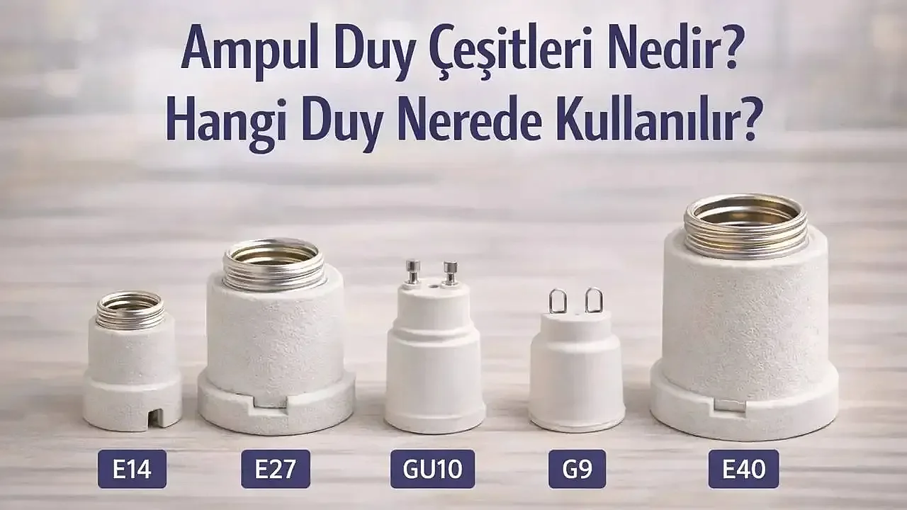 Elektrik Duyu Nedir ve Güvenli Aydınlatma İçin Nasıl Seçilmelidir?