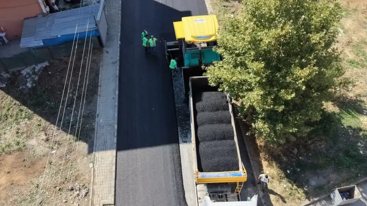 Gebze yolları yenileniyor