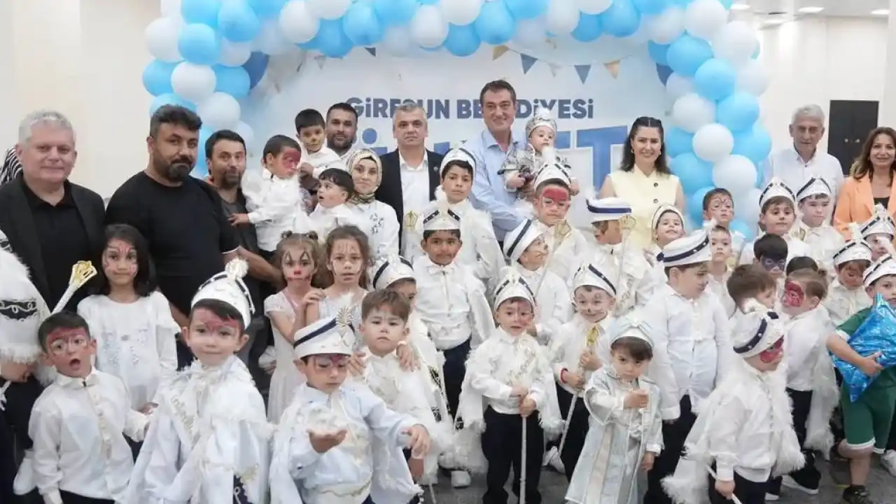 Giresun'da sünnet şöleni coşkuyla gerçekleşti