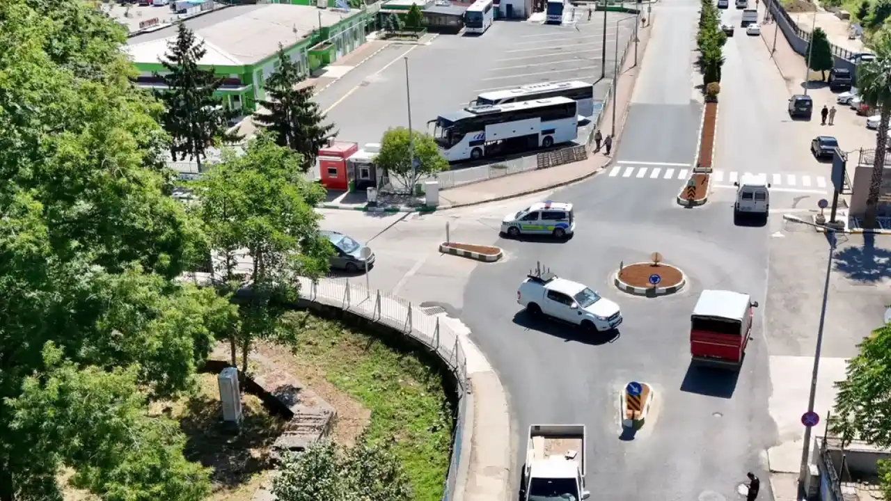 Giresun’da yeni kavşaklarla trafik daha güvenli hale geldi