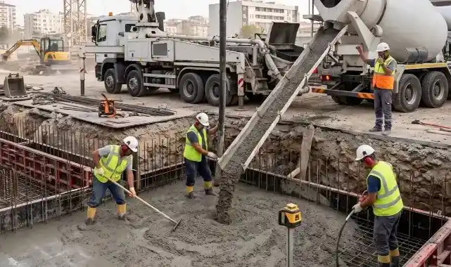 Hazır betonda faaliyetler yükselişte