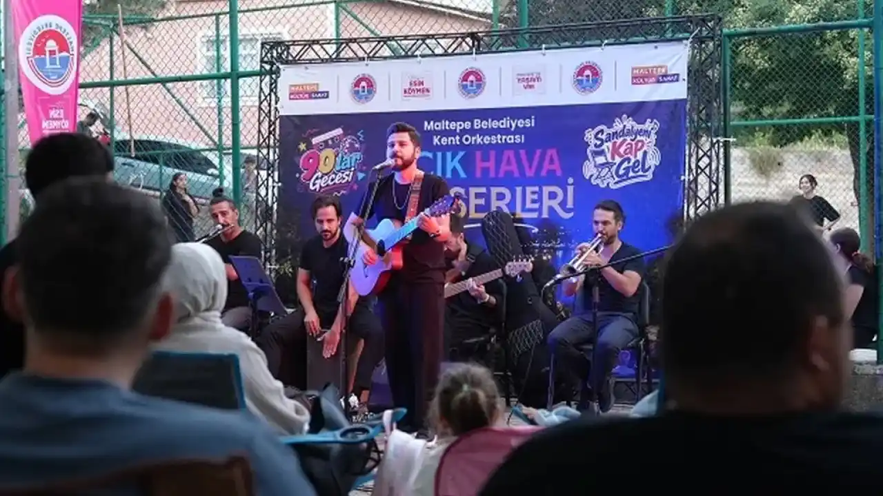 İstanbul Maltepe'de parklarda konser coşkusu devam ediyor