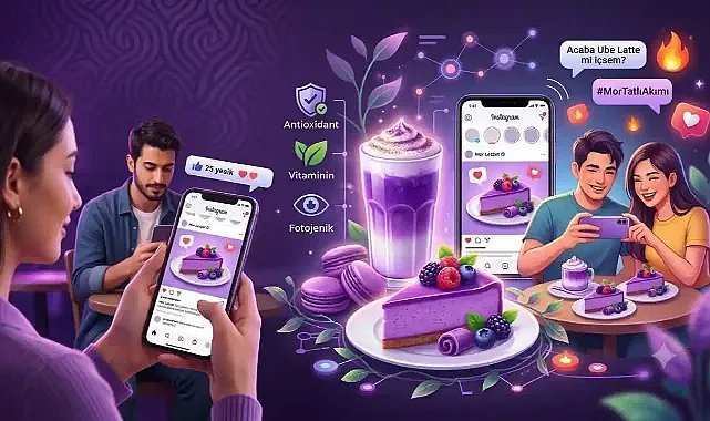 Kahve ve tatlı dünyasının yeni küresel çılgınlığı: 'Ube'