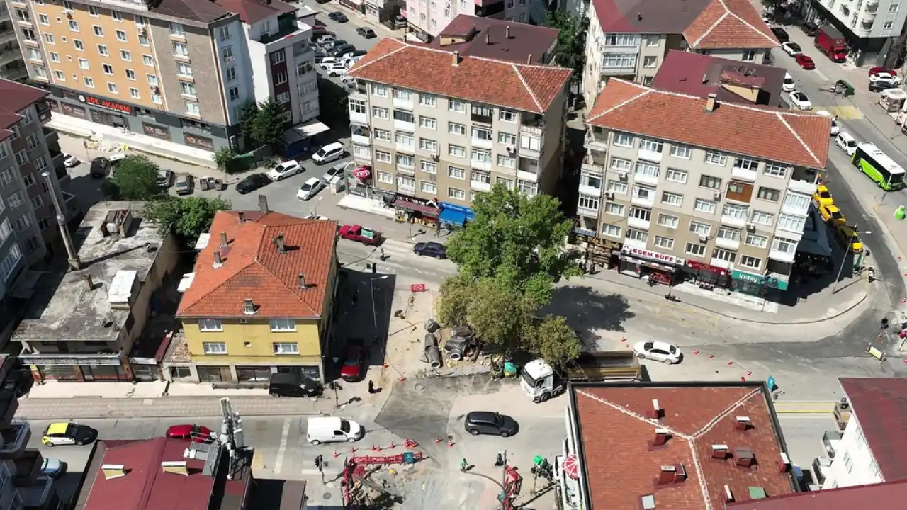 Kocaeli Gebze’de konforlu ulaşım için yol ve altyapı çalışması