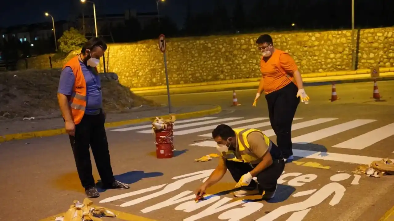 Kocaeli'de 450 noktada güvenli yaya geçidi hamlesi