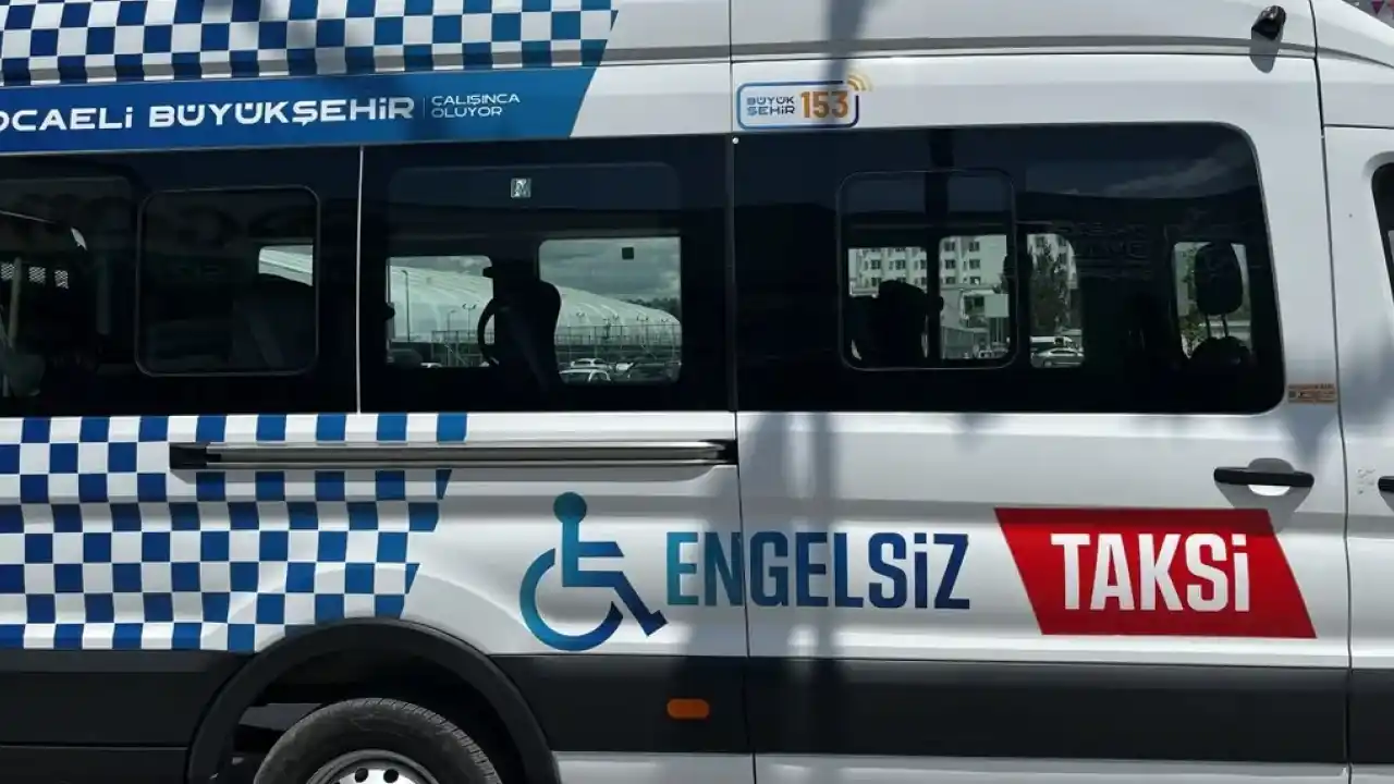 Kocaeli'nde “Engelsiz Taksi” 6 ayda 13 bin kez yola çıktı