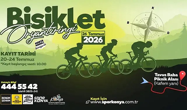 Konya Büyükşehir Belediyesi doğa ve spor tutkunlarını biraraya getirecek