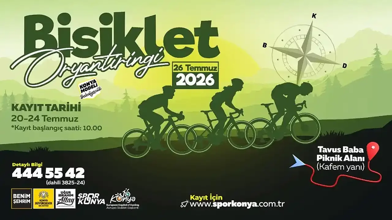 Konya Büyükşehir Belediyesi doğa ve spor tutkunlarını biraraya getirecek