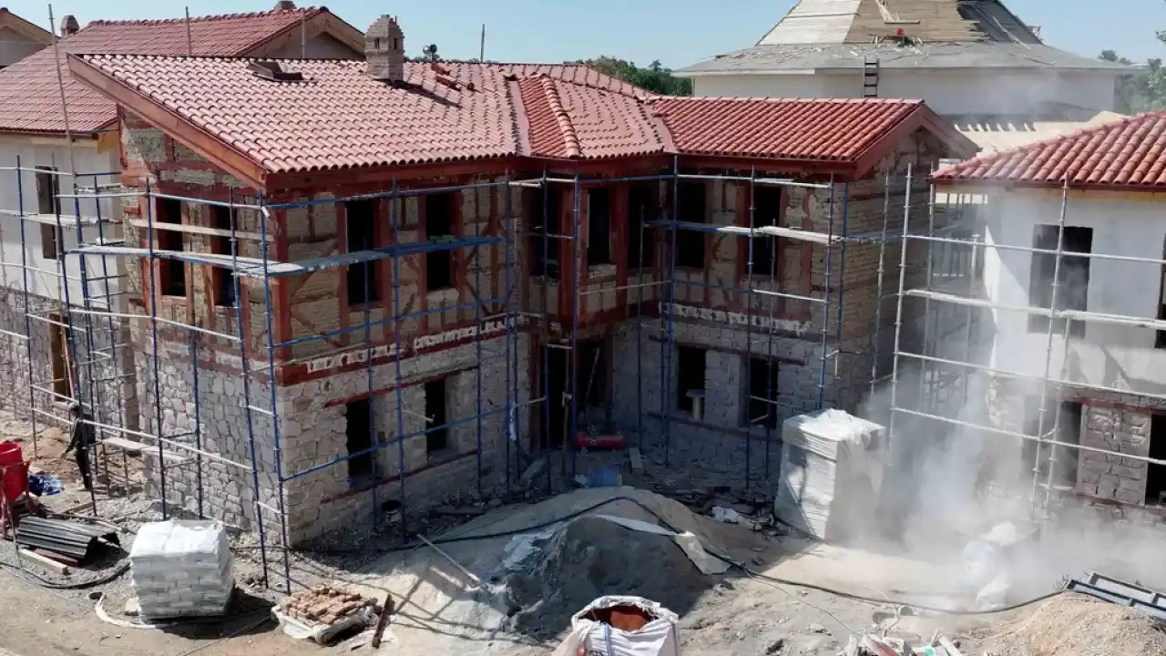 Konya’da tarihi doku yeniden hayat buluyor