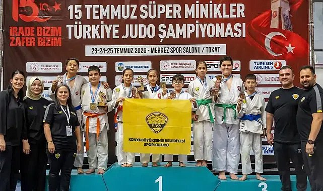Judocularımız 8 madalya birden kazandı!
