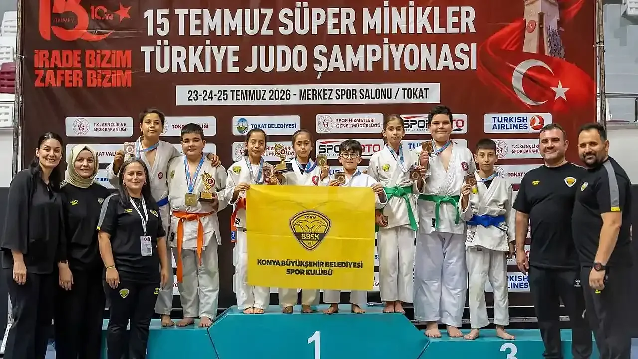Judocularımız 8 madalya birden kazandı!