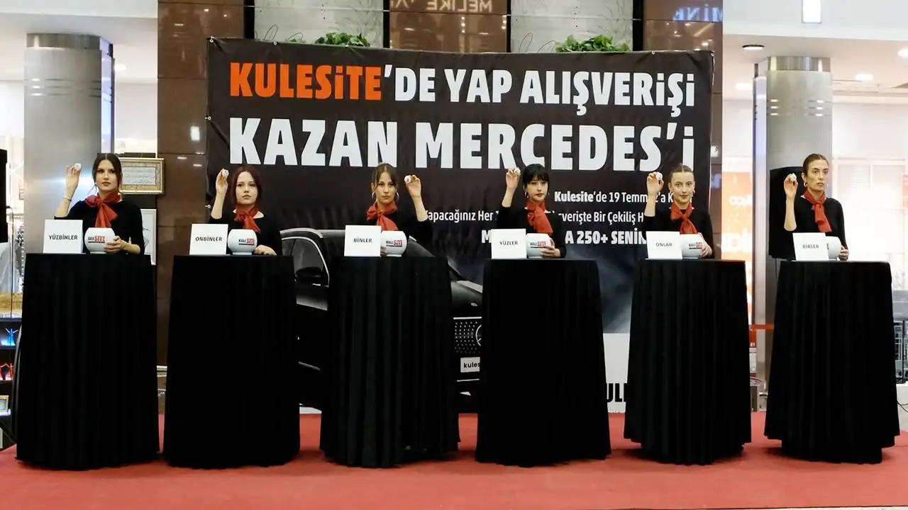 Kulesite'de Alışveriş Kazandırdı: Mercedes-Benz EQA 250+ Talihlisini Buldu