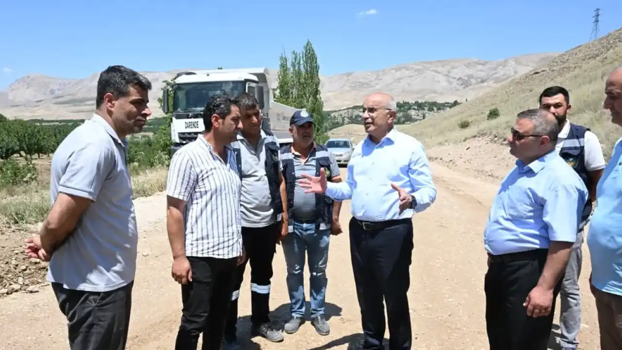 Malatya’da yol çalışmaları karayolları standardına ulaşıyor
