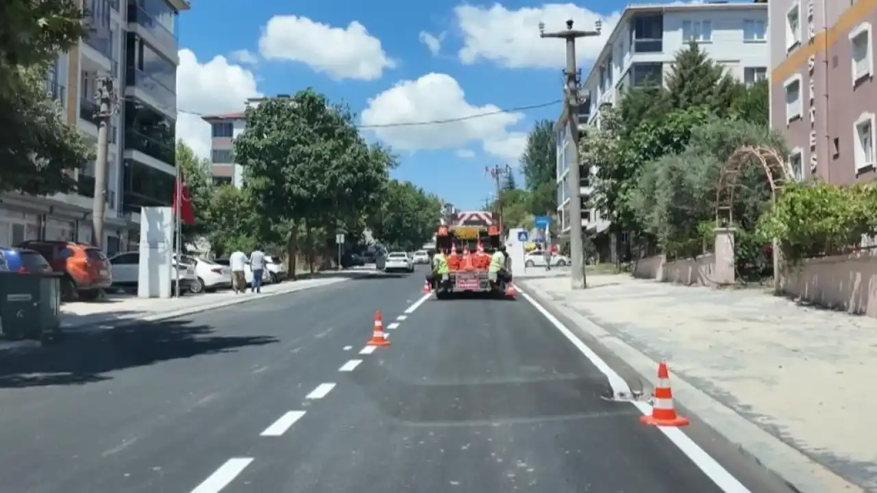 Malkara'da üç cadde yeni yüzüne kavuştu