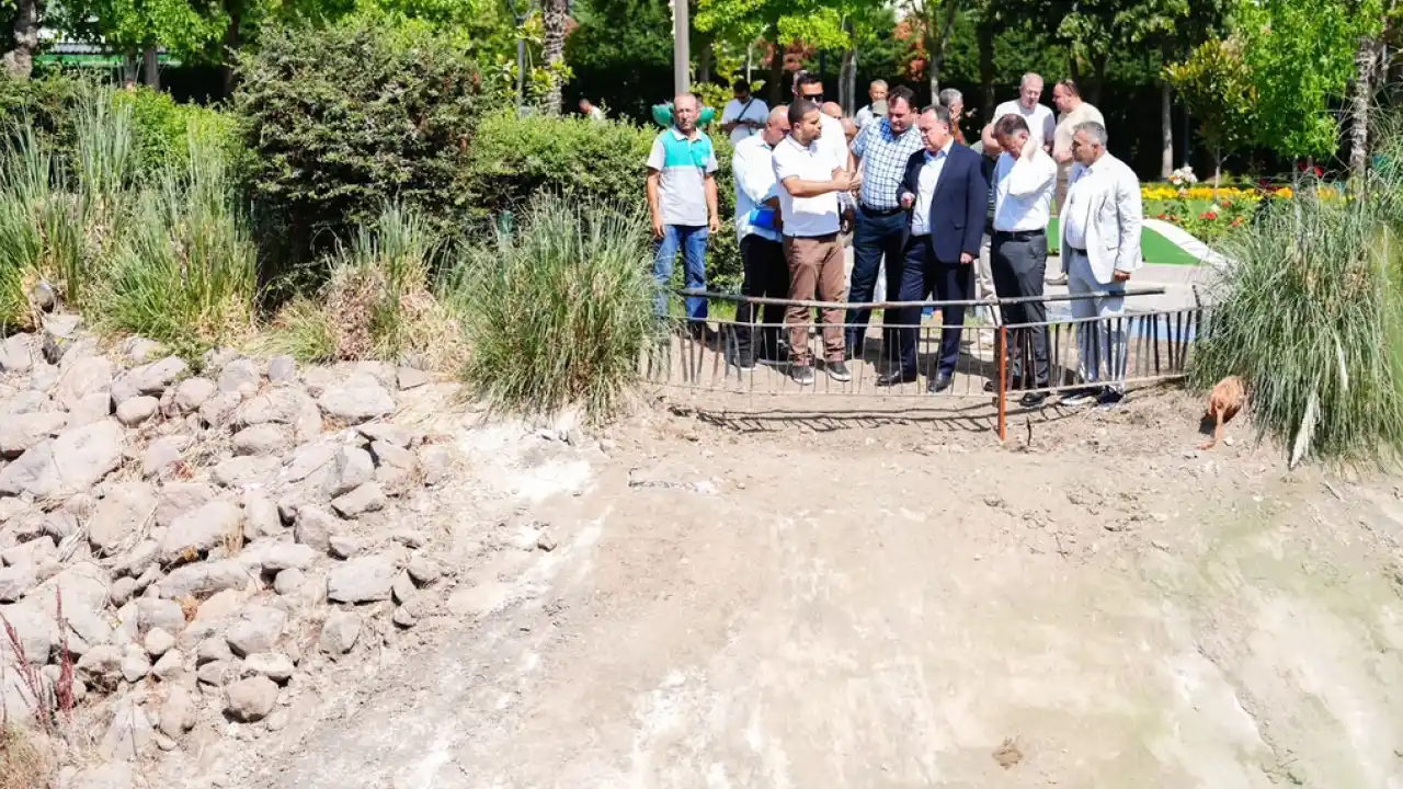Manisa'da Başkan Dutlulu, çalışmaları yerinde inceledi