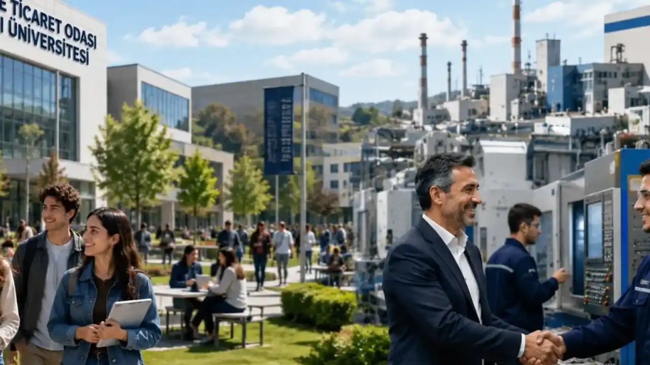 Oğuz Şerifalioğlu’ndan Gebze’ye mesleki eğitim atağı... Gebze Ticaret Odası Vakfı Üniversitesi-MYO projesi