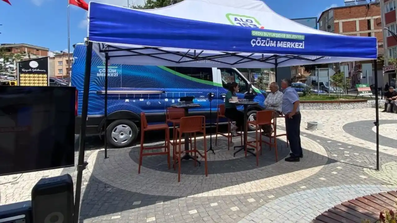 Ordu Büyükşehir’den Korgan’da yerinde çözüm