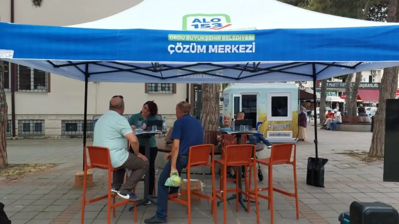 Ordu’da Çözüm Merkezi vatandaşlarla buluşuyor