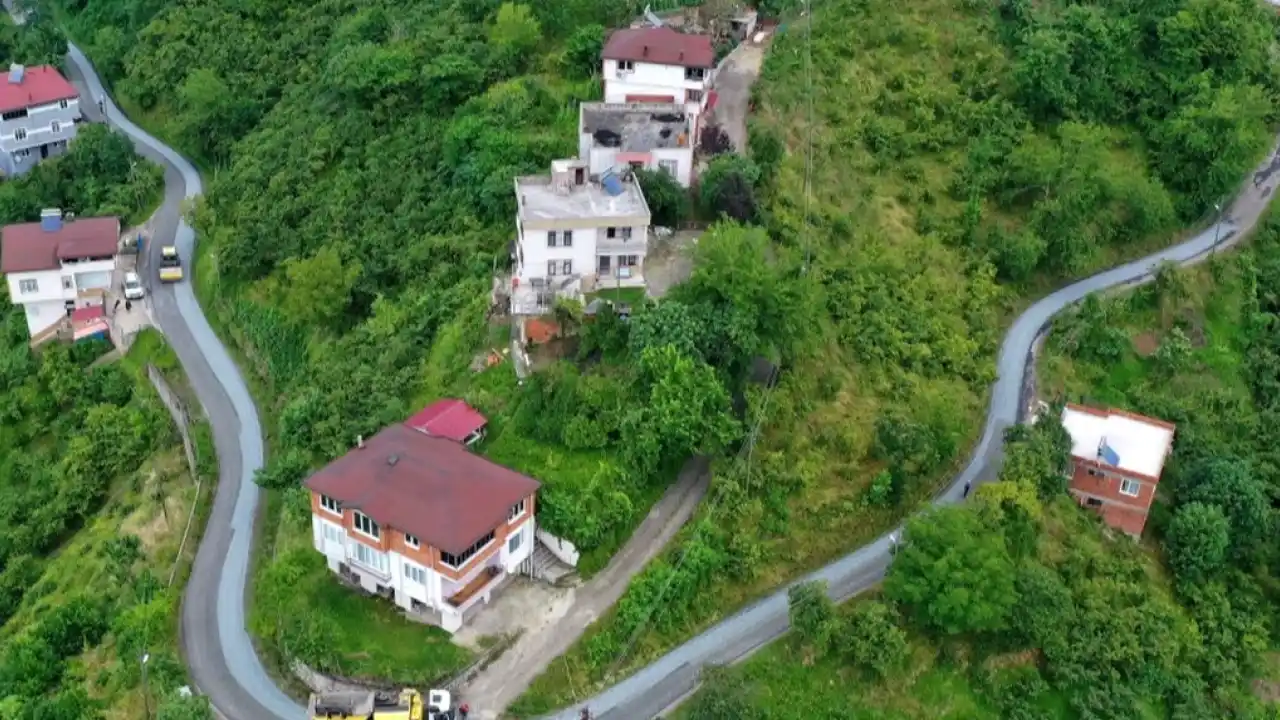Ordu’da Yeşilköy Mahallesi modern yola kavuştu