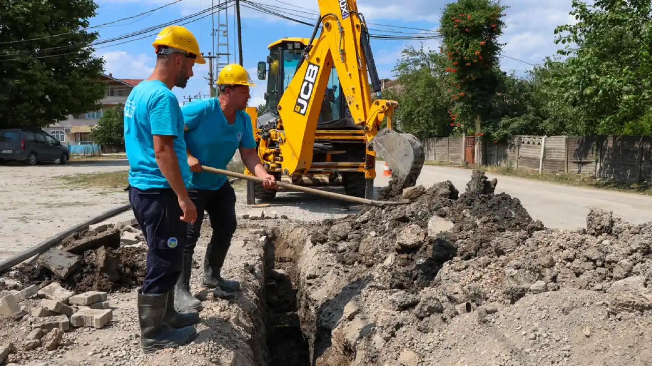 Sakarya Akyazı'da Kızılcıkorman'ın altyapısı yenileniyor