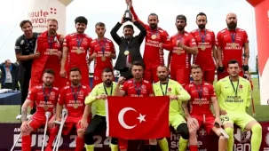 Ampute Futbol Millî Takımı'na 'Lider' sponsor