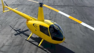 Ankara'da eğitim helikopteri düştü: 2 yaralı!