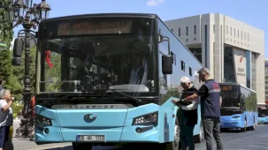 Ankara'da toplu taşımada klima ve hizmet denetimi