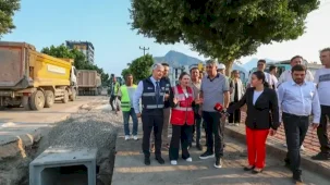 Antalya Konyaaltı'ndaki altyapı yatırımlarına sıkı denetim