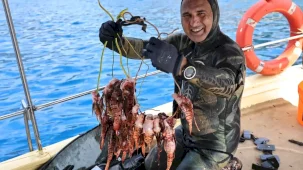 Antalya’da Aslan Balığı avlama ve tadım etkinliği düzenlendi
