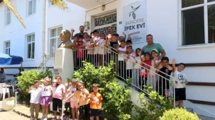 Antalya’da köy okulu ipek evine dönüştü