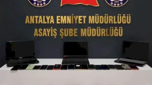 Antalya'da 'son durak' operasyonu! 14 tutuklama