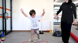 Asaf’ın güçlü adımları Gonca’da hayat buldu