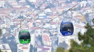 Balçova Teleferik Tesisleri’nde kapsamlı bakım çalışması