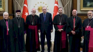 Cumhurbaşkanı Erdoğan, Külliye'de ağırladı