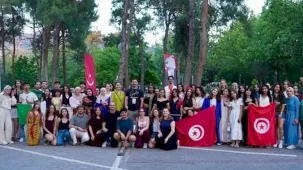 Denizli’de gençler kültür şöleninde buluştu