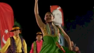Denizli’de Uluslararası Halk Dansları Festivali coşkusu