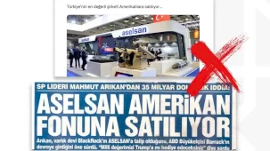 DMM'den ASELSAN iddialarına yalanlama... ABD'li şirkete satılacağı iddiası tamamen asılsız