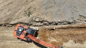 Eskişehir Sivrihisar’da iki noktada altyapı çalışması