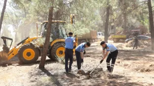 Gaziantep’te orman yangınlarına karşı seferberlik