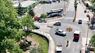 Giresun’da yeni kavşaklarla trafik daha güvenli hale geldi