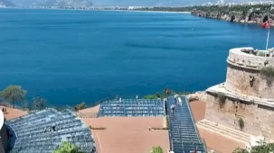 Hıdırlık Kulesi yeniden Antalyalılarla buluştu