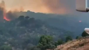 İspanya’daki yangın söndürülemiyor!