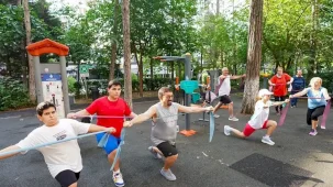 İstanbul Beylikdüzü güne zinde başlıyor