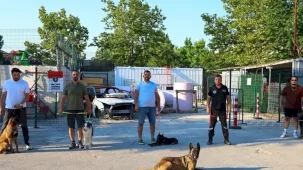 İstanbul Maltepe'de patili kahramanlar afetlere hazırlanıyor