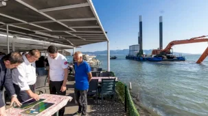 İzmir Körfezi’nde dip tarama çalışmalarıyla deniz yaşamı canlanıyor