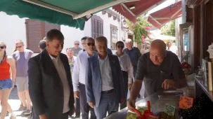 İzmir'de Seferihisar'a hizmet ve yatırım vurgusu