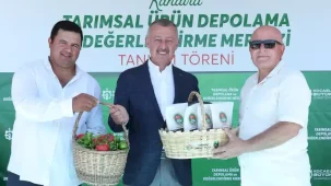 Kandıralı çiftçinin deposu Kocaeli Büyükşehir’den