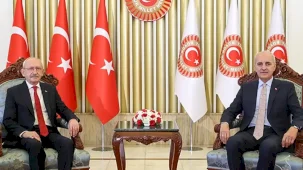Kılıçdaroğlu, Özel'in açıklamaları ardından TBMM'de... Kılıçdaroğlu, Kurtulmuş ile görüştü