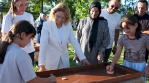 Kocaeli'de çocukların neşesi, ailelerin mutluluğu aynı etkinlikte
