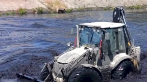Kocaeli'de dere yataklarına periyodik bakım